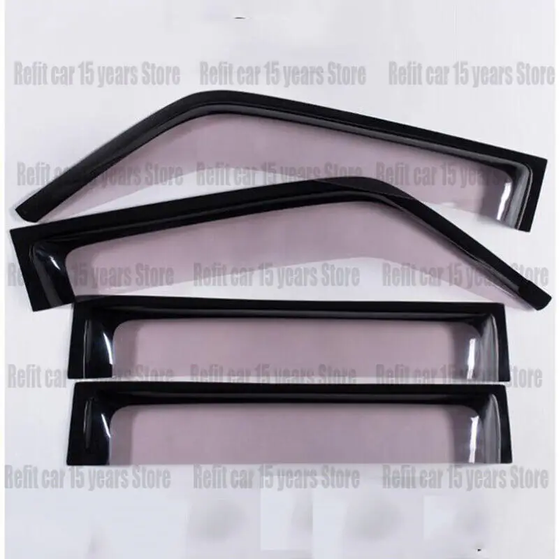 For Mitsubishi Pajero V31 V32 V33 Window Visors Sun Rain Wind Guard Deflector 4PCS/set  car accessories