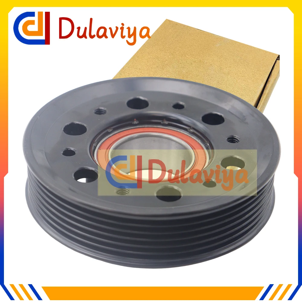 エアコンACコンプレッサー クラッチプーリー PXE16 フォルクスワーゲン ティグアン ジェッタ用 1K0820803S 1K0820803Q 1K0820808DX