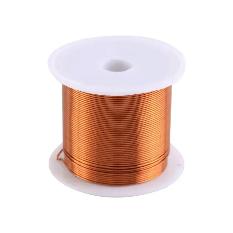 Enameled Copper Wire 0.1-1.5mm Magnet Winding Wire, High Temperature Resistant Copper Coil Wire for Motor Transformer Inductor