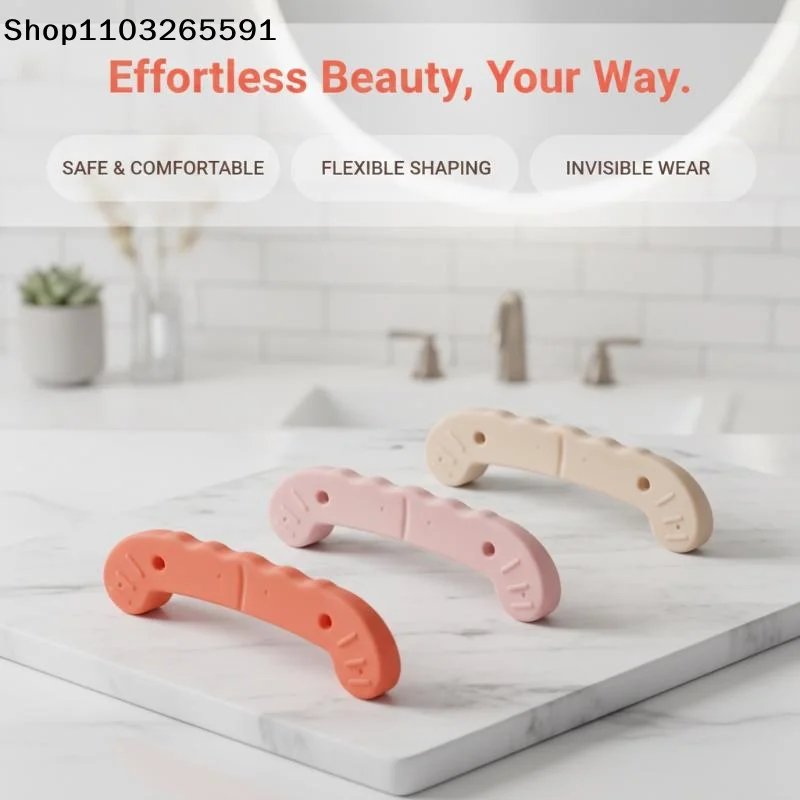 Memory Support Nose Shaping Strips Bridge Lifting Up Reusable Nose Lifter Adjustable Breathable Nose Wings Slimming Stickers