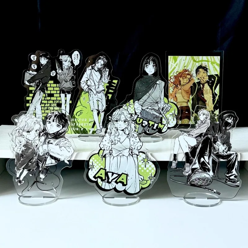 

The Guy She Was Interested In Wasn't A Guy At All Acrylic Standee Double-sided Stand Aya Osawa Megumu Narita Mitsuki Koga Gift