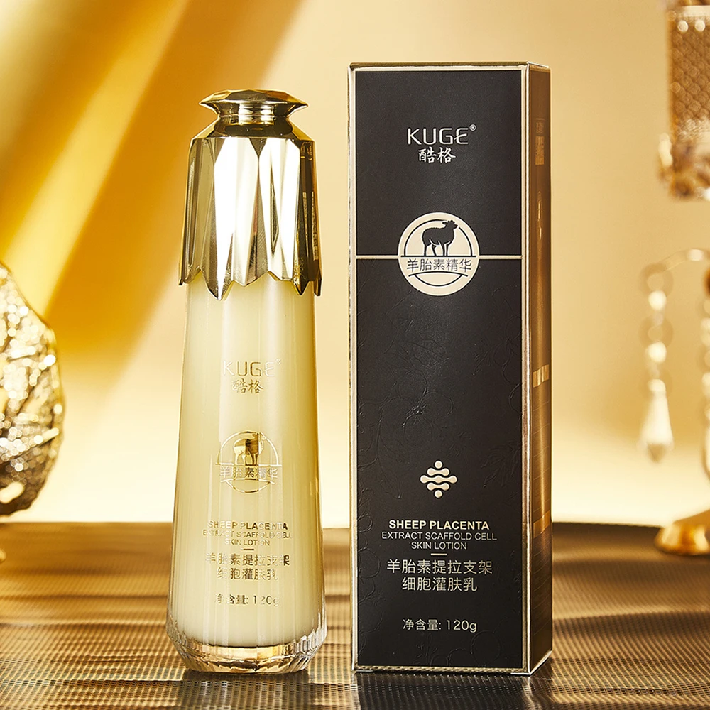 الأغنام المشيمة استخراج سقالة خلية الجلد غسول تشديد رفع العناية بالوجه ترطيب النفط السيطرة مستحلب العناية بالبشرة الكورية