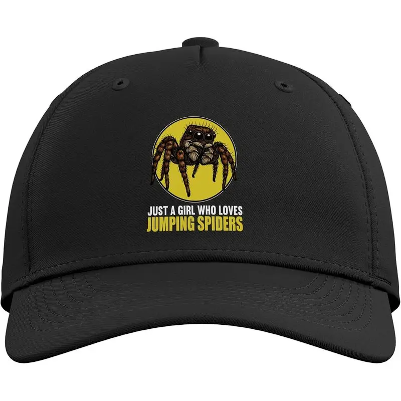 Just A Girl Who Loves Jumping Spiders Jumping Spider Adjustable Baseball Hat