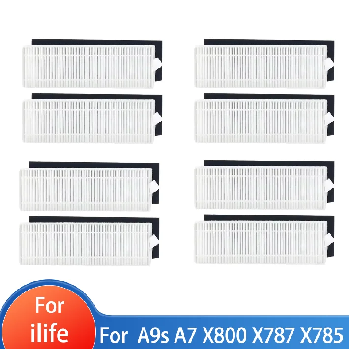 Hepa Filter for ILIFE A9s A7 X800 X787 X785 Robot Vacuum Cleaner Parts Accessories Replacement  Spare Parts