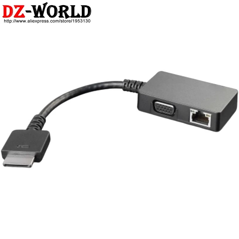 PTN3393 OneLink+ to VGA/RJ45 Adapter For Lenovo Thinkpad 13 G1 G2 X1 Carbon Gen4 P40 X1 Yoga 1st  460 260 14 03X7014 4X90J31060