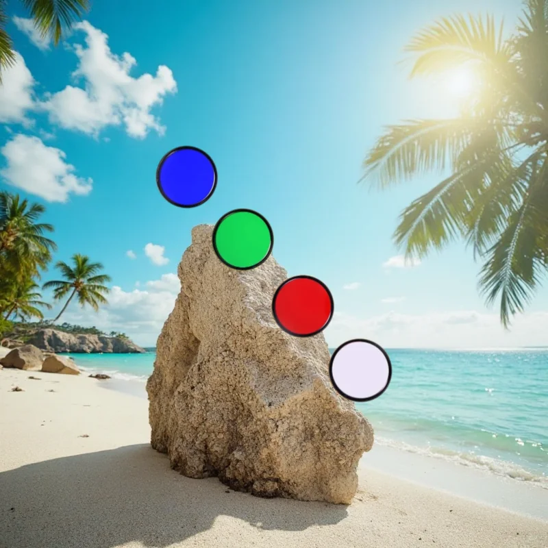 Juego de filtros de imagen Antlia V-Series LRGB pro para telescopios astronómicos con montura de 2 pulgadas