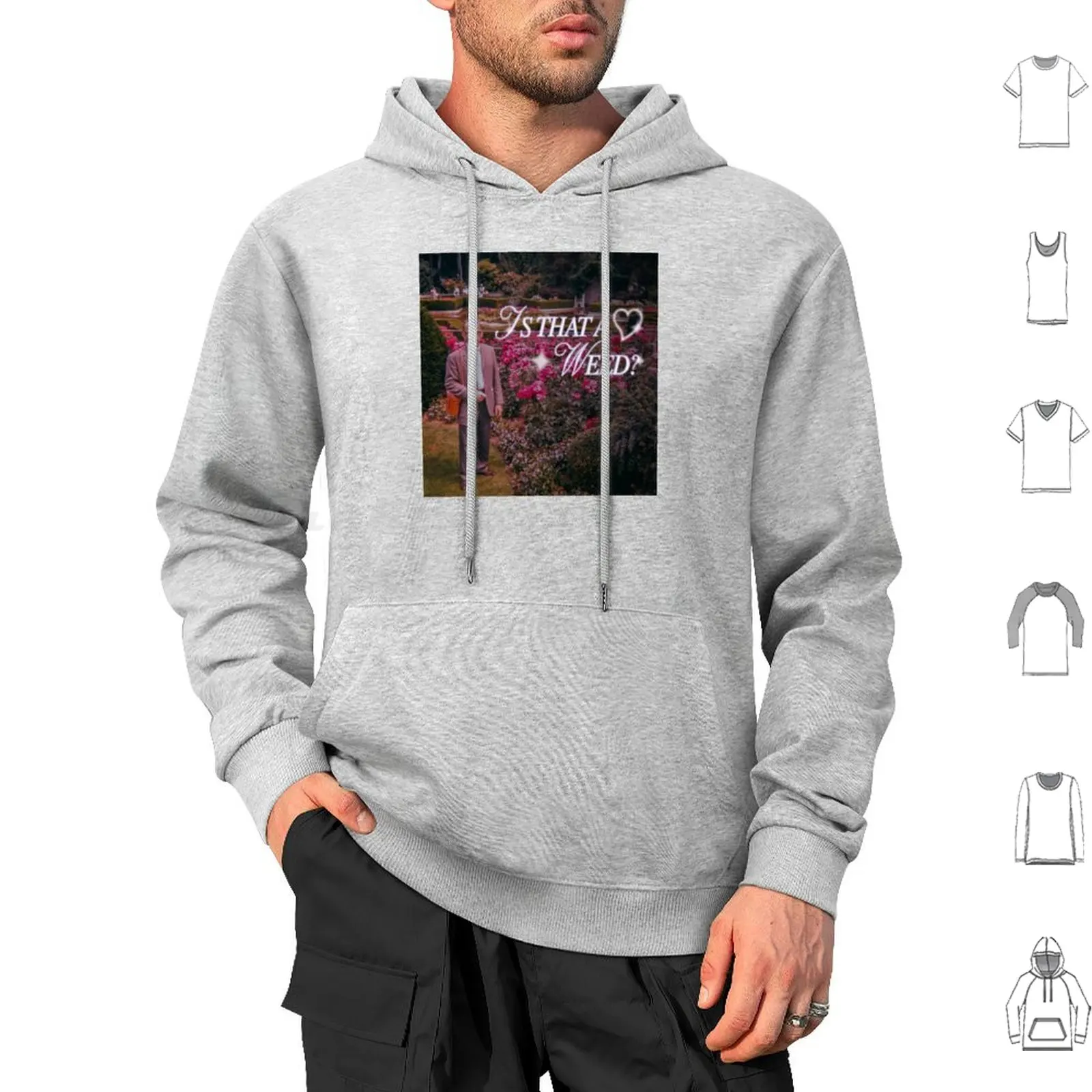 Vintage Vine Quote-Is That A Weed ? Hoodies Long Sleeve Vine Vintages Vines Old Vines Glamor Pretty Pink Sparkles Funny