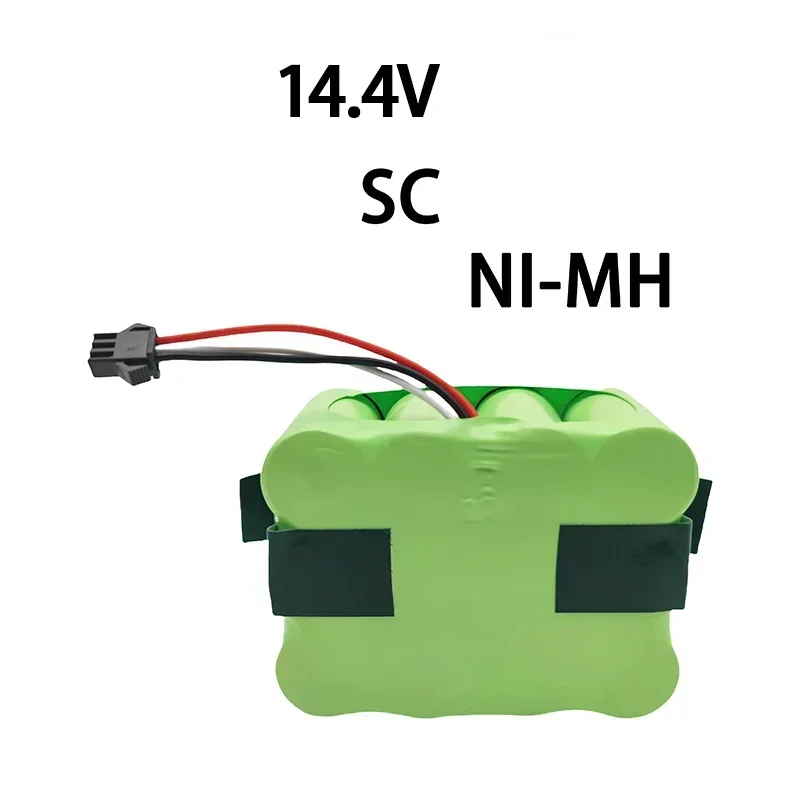 6500mAh 14.4V Ni-MH SC Rechargeable Battery for KV8 XR210 XR210A XR210B XR510B XR510C Vacuum Cleaner Sweeping Robot
