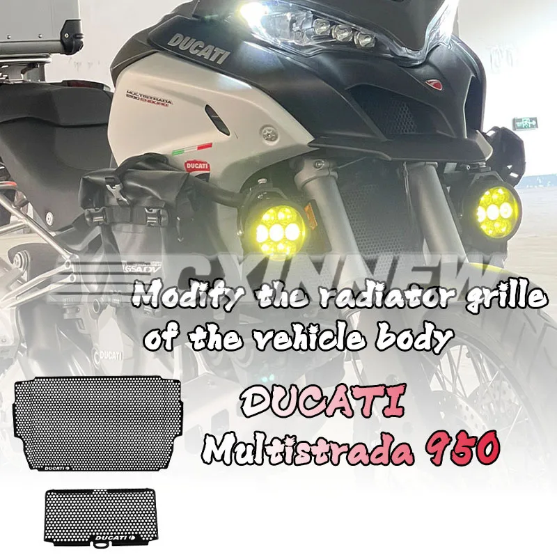 

For Ducati Multistrada 950 1260 1200 Motorcycle Engine Cooling Protection Cover Radiator Grill Guard Cover Slip on Ducati