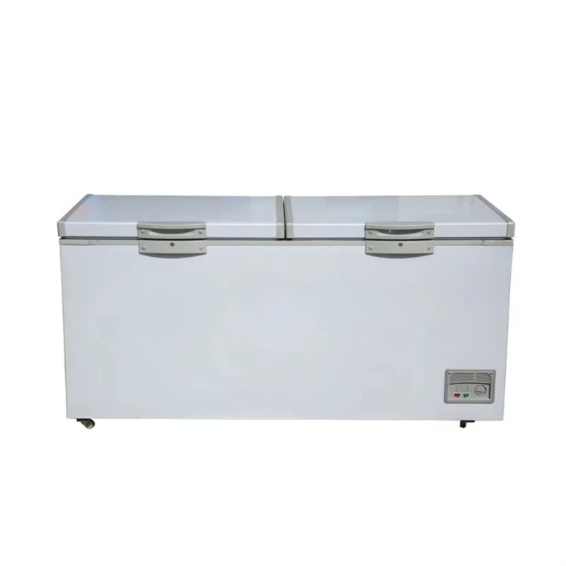 Global Hot Selling Dual Temperature Copper Tube Horizontal Chest Freezer Refrigerator Freezer for Supermarket Ice Cream Storage