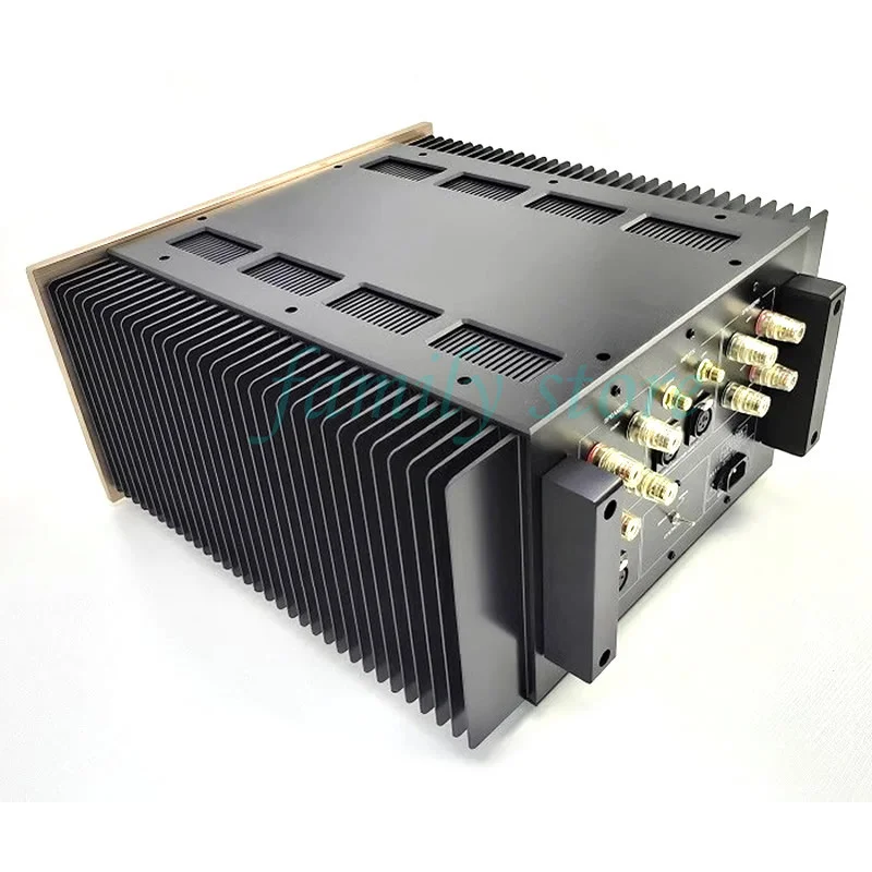 High-end Class A power amplifier MUSMYS A-75,Replica Accuphase A-75 HIFI power amplifier, pure Class A: Stereo 480W*2