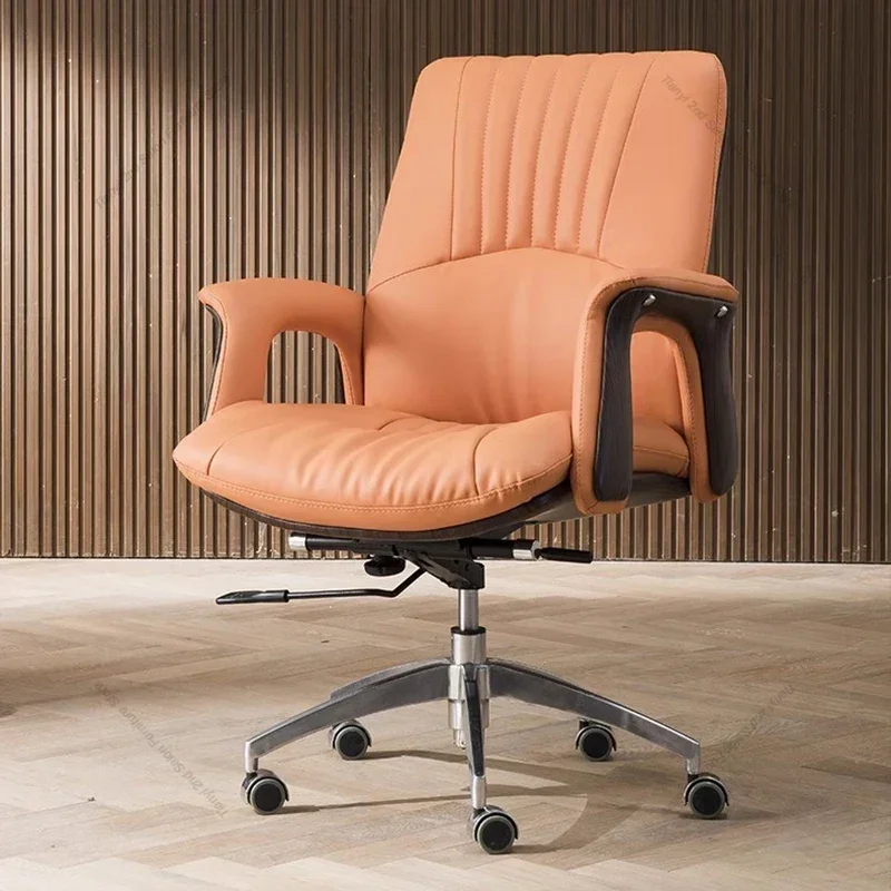 Nordic Senior Office Chairs Comfort Sedentary Boss Computer Chairs Study Meditation Home Furniture Cadeiras De Escritorio FYOC