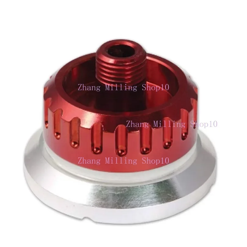 Vacuum Process, Carbon Fiber Resin Infusion, Self Sealing Metal Vacuum Valve Nozzle, Reusable Vacuum Bag Connector, Red Base