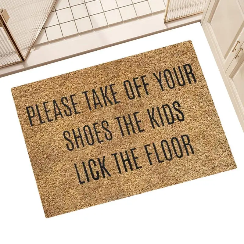 

Indoor Floor Mats For Home Entrance Cute Welcome Doormat Anti-Slip Front Door Mat Washable For Outdoor Patio Entrance Home
