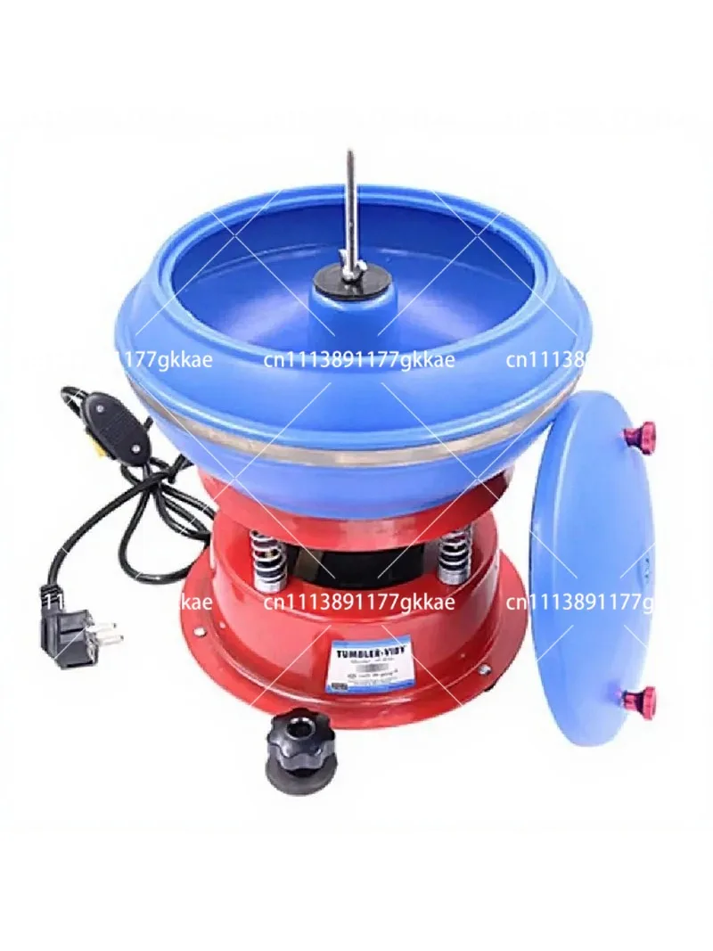 Jewelry Polishing Machine Vibrating Tumbler DIY Polisher for Metal Finishing