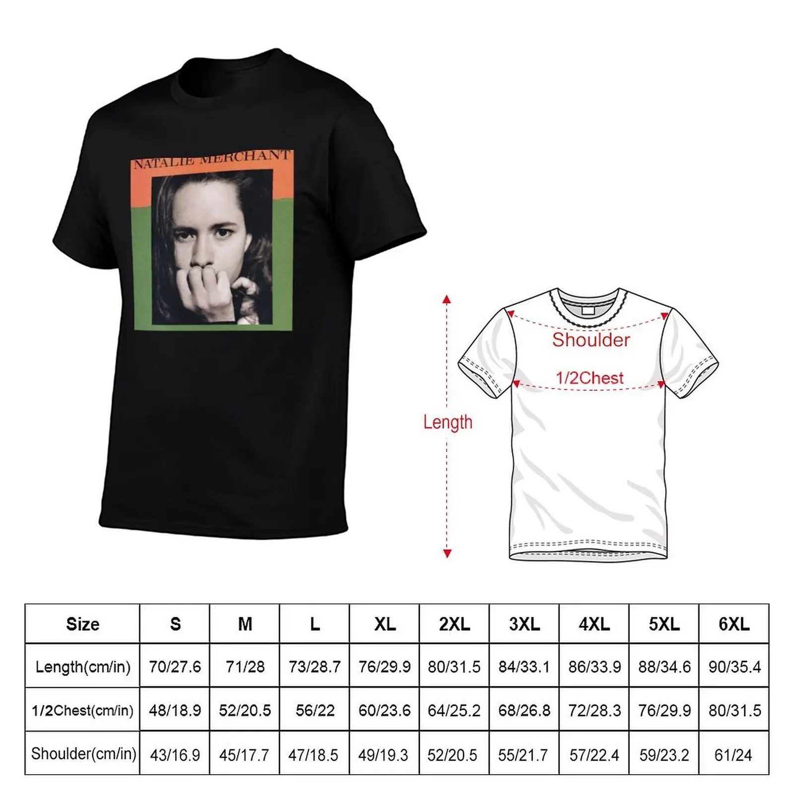 Natalie Merchant T-Shirt tops korean fashion outfits for men