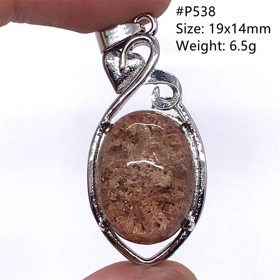 Top Natural Ghost Phantom Quartz Necklace Pendant For Women Lady Men Healing Gift Luck Crystal Beads Silver Clear Gemstone AAAAA