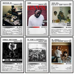 Rapper Kendrick Lamar Cover Album High Quality Posters Prints Canvas Painting Wall Art Picture Living Room Home Decor