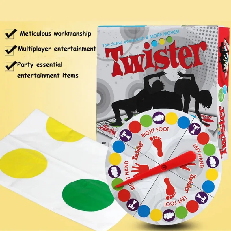 Twist Game Funny Kid Family Body Twist Move Mat Board Game Party Fun Board Games Party Game Family Game