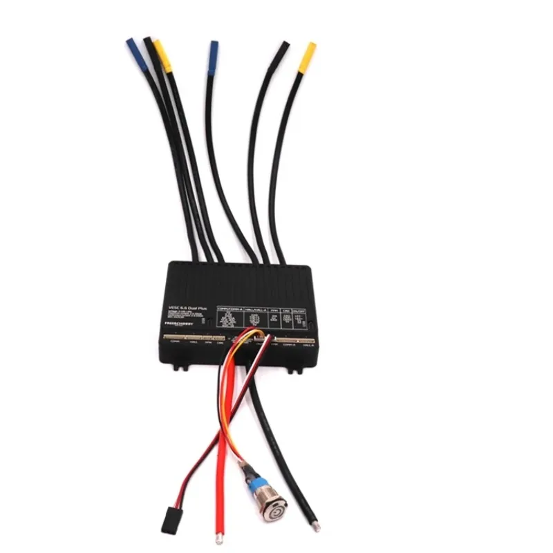 Dual drive 12s 200A VESC ESC based on Vesc 6 Skate Board Motor Controller