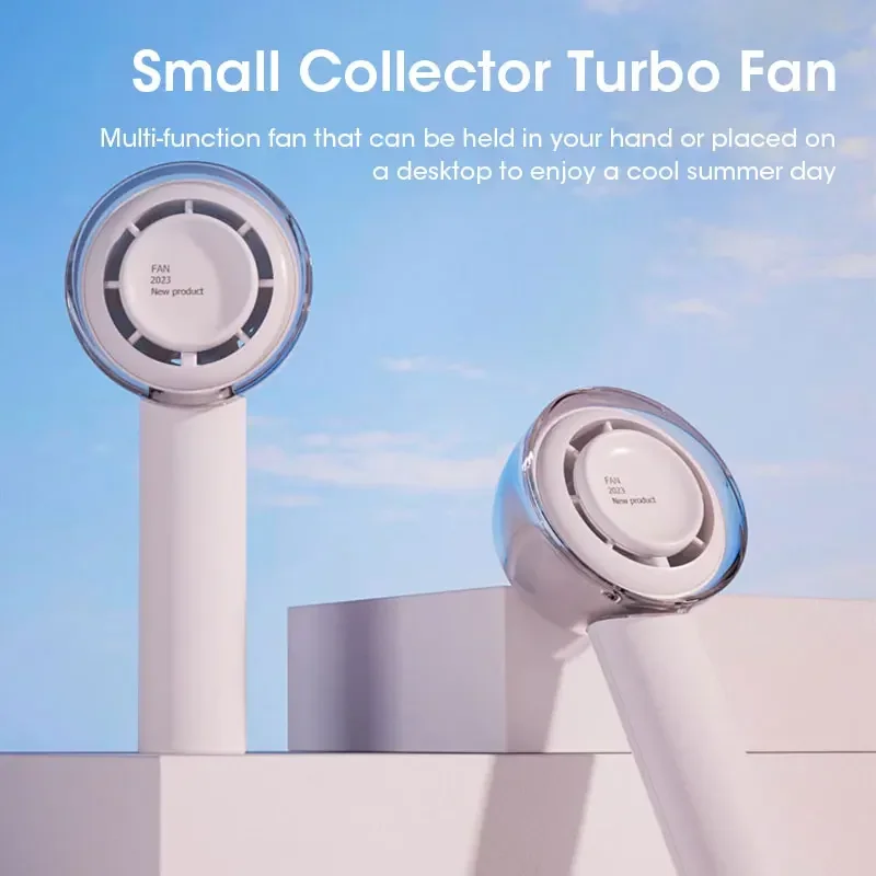 

Handheld Fan Portable USB Rechargeable Mini 3-Speed Silent for Outdoor Travel Home Office