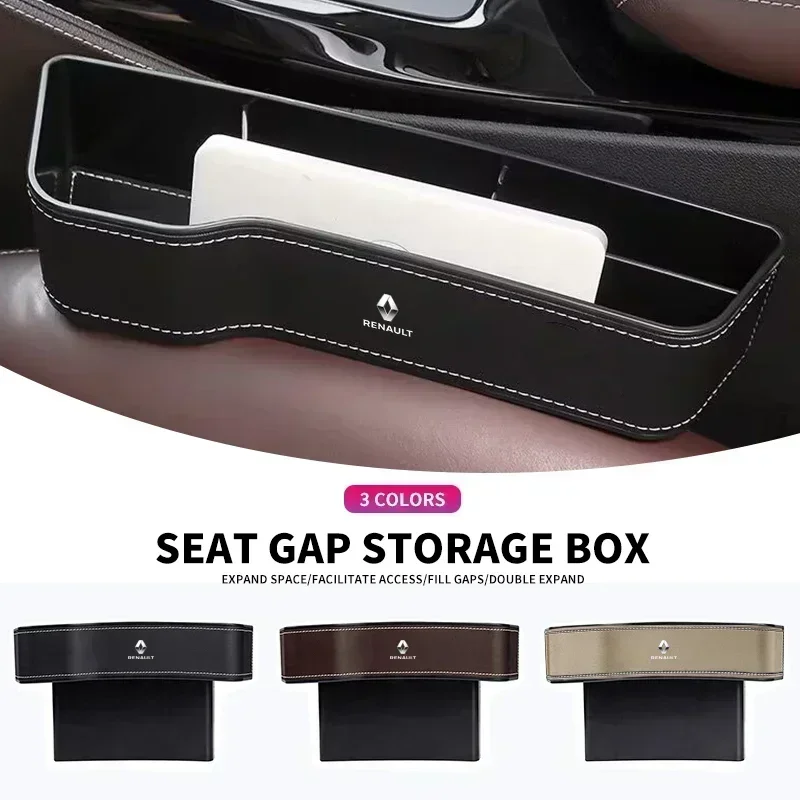

Ящик для хранения автомобильного сиденья, держатель-органайзер для Renault DACIA Scenic Loguna Twingo Symbol Fluence Espace Clio, аксессуары