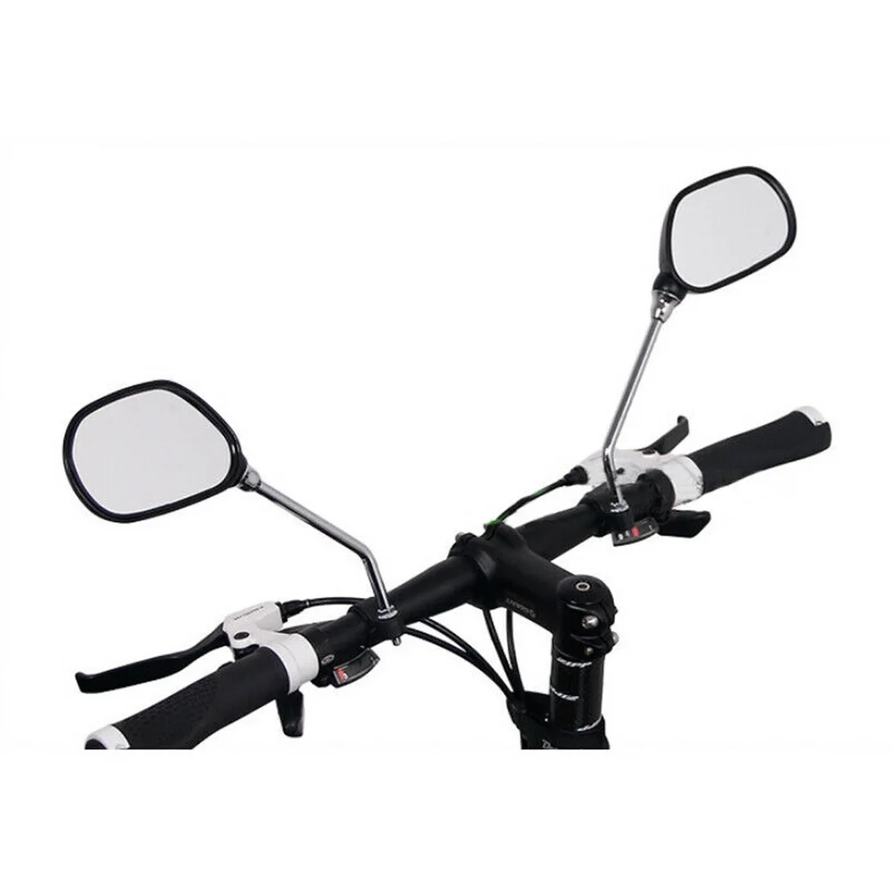 1 Pair Bicycle Rear View Mirror Clear Wide Range Back Sight Rearview Mirror For MTB Road Bike Handlebar Mount Cycling Accessory