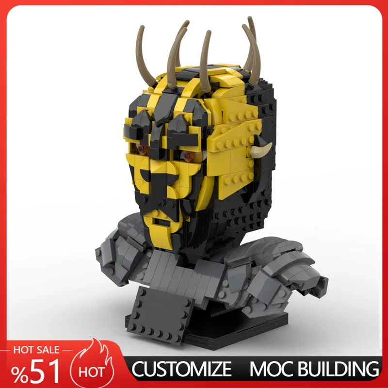 جديد خطة النجوم MOC Nightbrother Savage Opress MOC سفينة الفضاء معركة نموذج بنة العمارة التعليم التجمع لعبة مجسمة