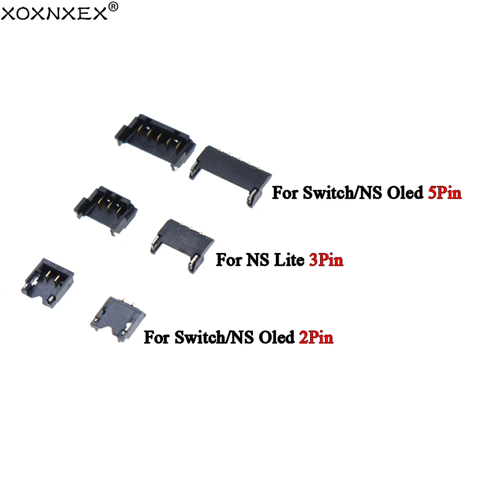 1/5/10 pces tomada de bateria da placa-mãe para ns switch/lite/led tomada de bateria fpc soquete clipe conector para switch console