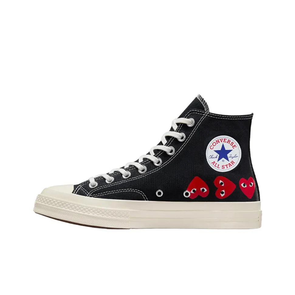 Allstar Chuck 70 Comme Des Garçons Play X Chuck 70 Converse High 'multi Heart