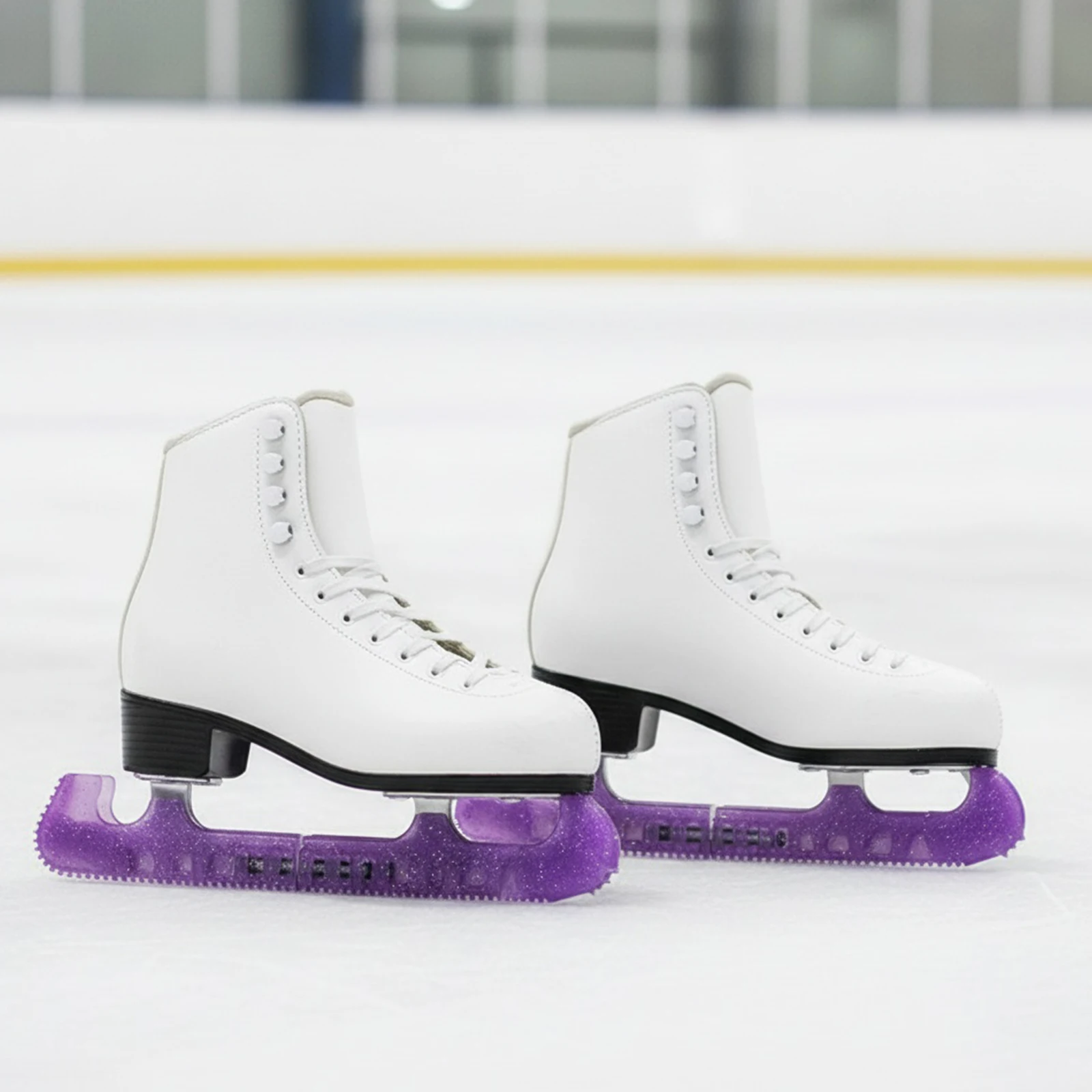 

Figure Skating Blade Cover Wear Resist Crystal Jelly Color Blades Guards Heavy-Duty PVC Protectors for Hockey & Figure Skates