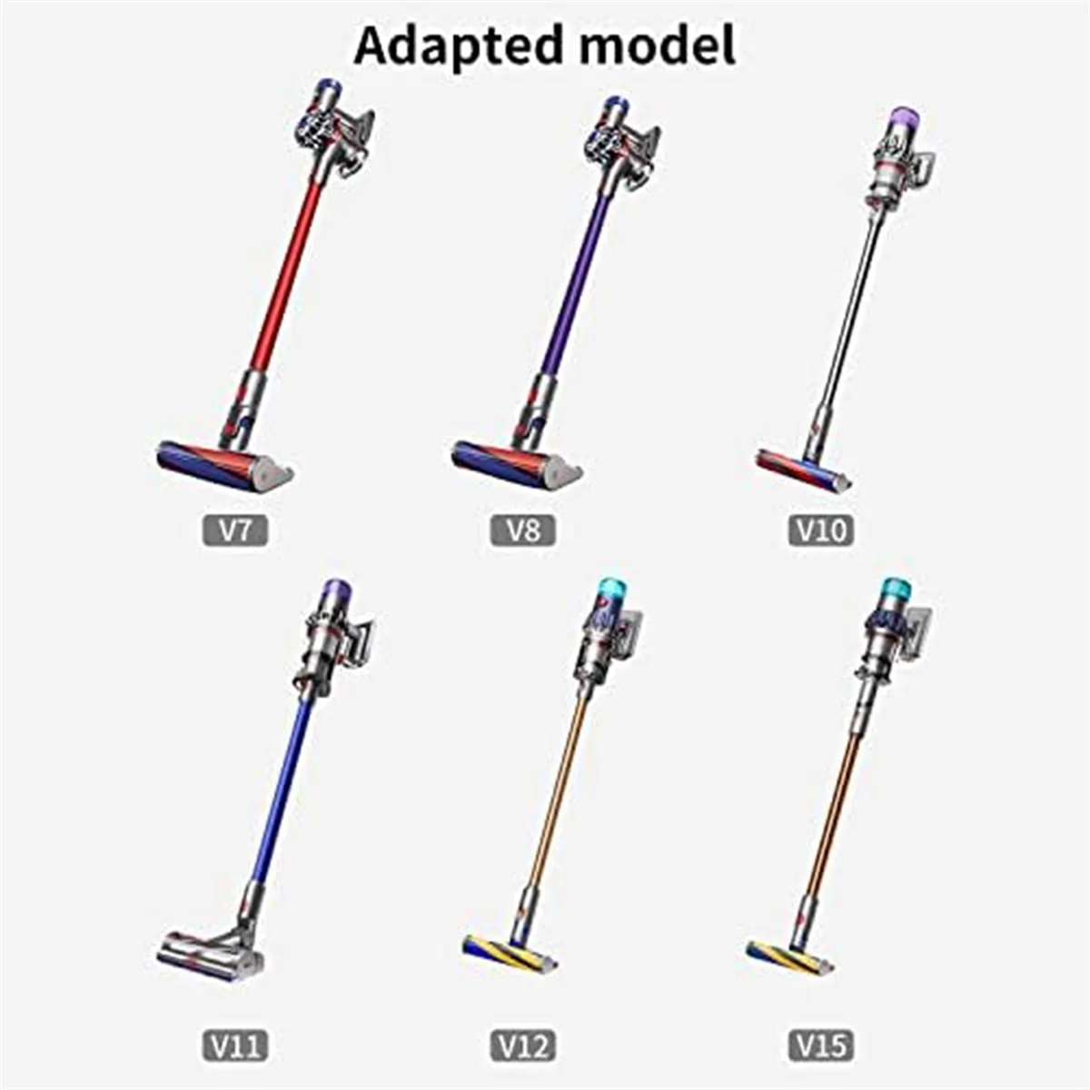 เจ้าบ่าวสุนัขแปรงสําหรับเครื่องดูดฝุ่น Dyson อะแดปเตอร์สําหรับ Dyson V15 V12 V11 V10 V8 V7, สุนัขสัตว์เลี้ยงแปรงผมสิ่งที่แนบมา