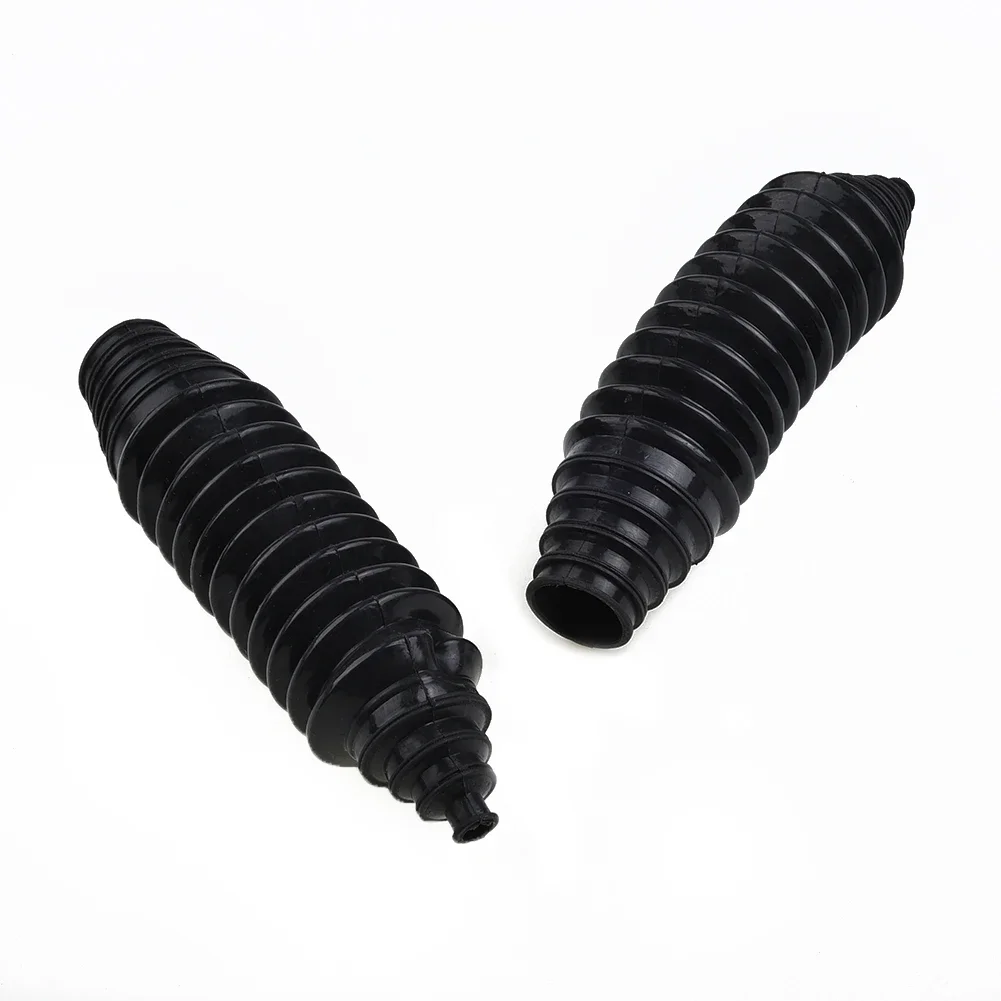 2 Pcs Set Universal Silicone Rack Pinion Steering Gaiter Pinion Boots+Cable Ties+Clamp Kit Silicone Gear Leggings Kits