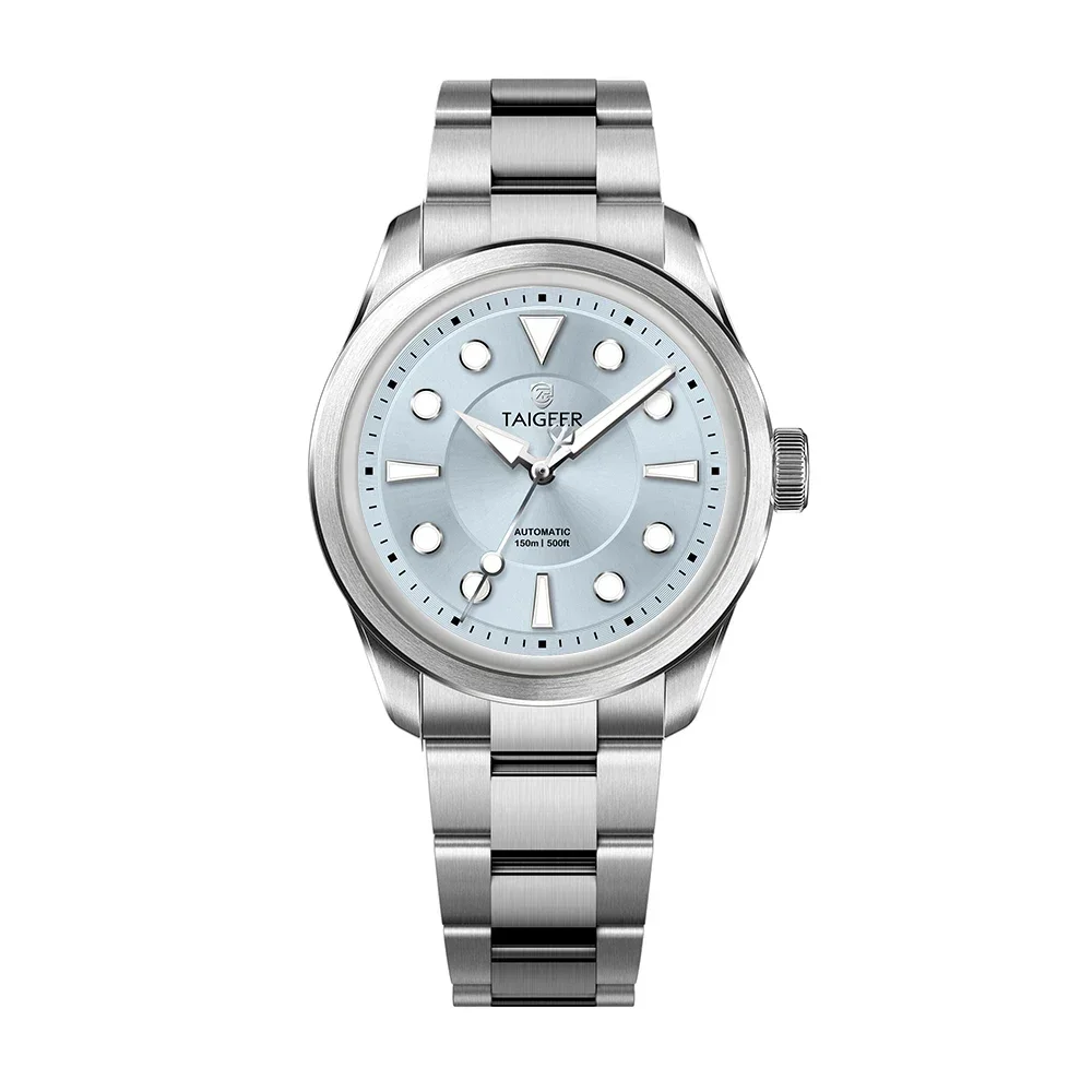 TAIGEER 38mm Explore Climbing Series Sport Watch For Men PT5000 Movement Automatic Mechanical Sapphire 150M Waterproof BGW9