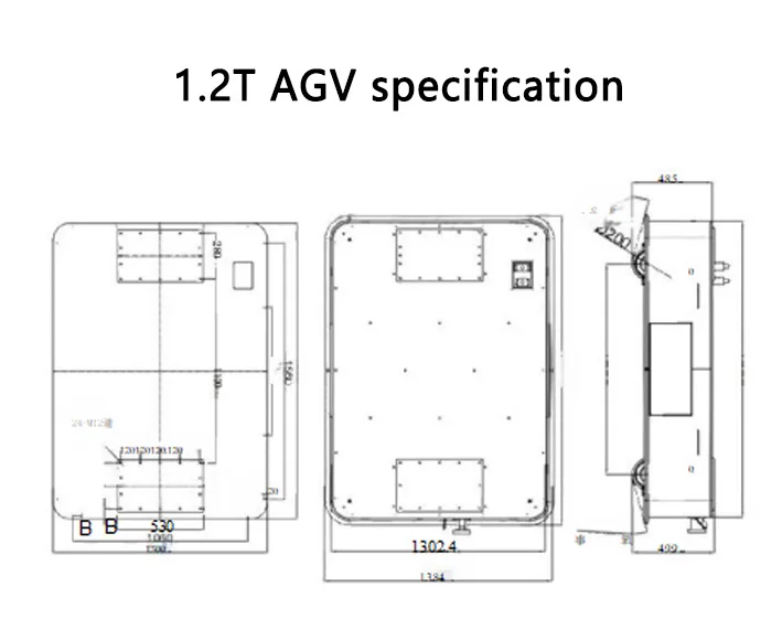 Warehouse Logistics Multi-functional Intelligent Heavy-duty Handling Equipment Autonomous Mobile Robot (AGV/AMR)