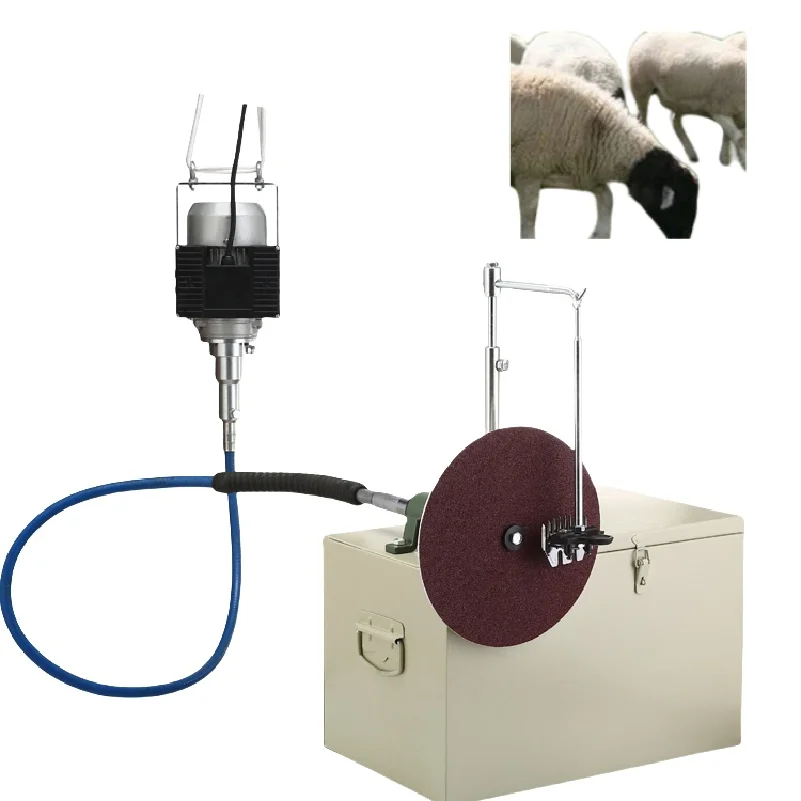 New Powerful Hand Operated Copper Wool Shearing Machine for Livestock with Electric Sharpener