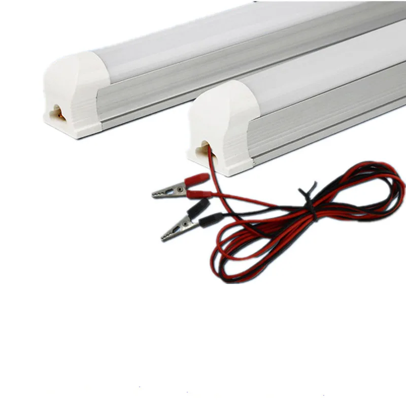 Imagem -02 - Engenharia Industrial Lâmpada Led Tubo de Luz Bar t8 Tubo de Luz Aplicação de Fábrica 2ft 4ft 120cm 90cm 9w 14w 18w 12v 24v 36v 60v 10 Peças