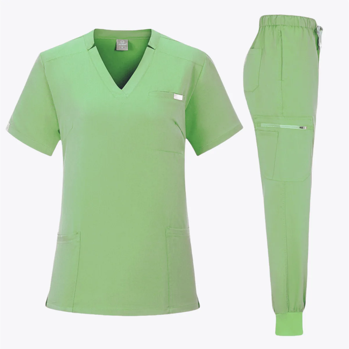 Wholesale Supplies Nurse Dental Surgery Suit Workwear Operating Room Medical Uniform Hospital Working Scrubs Set