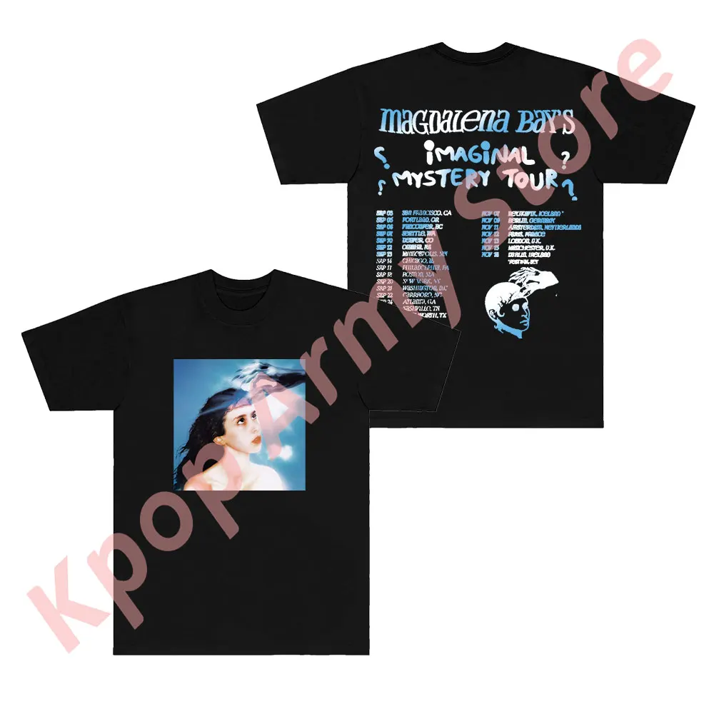 

Magdalena Bay Imaginal Mystery Tour Merch T-Shirts Cosplay Women Men Fashion Casual Crewneck Short Sleeve Tee