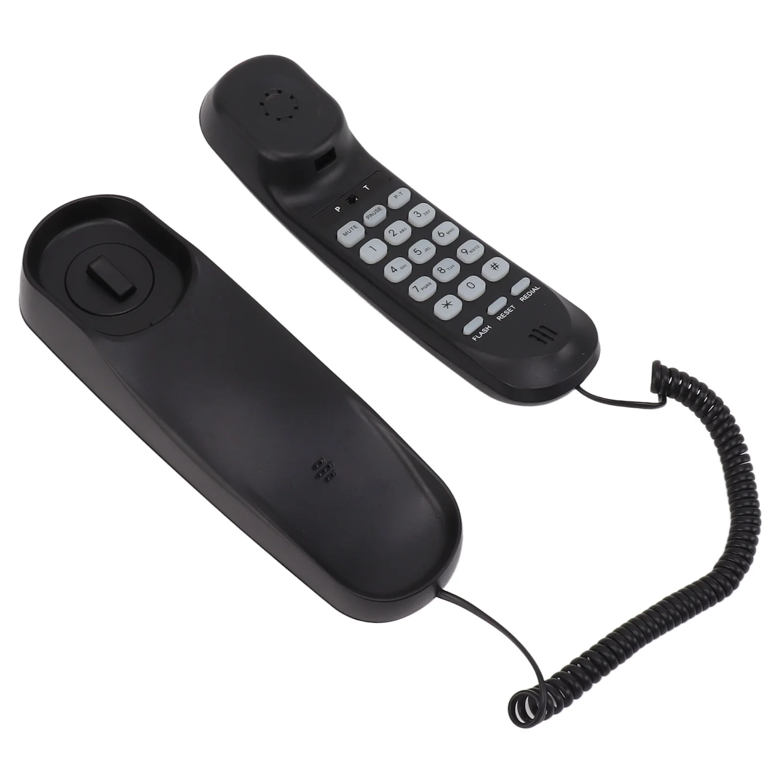 Corded Phone Corded Phone Multifunctional Clear Sound Adjustable Volume Wall Mountable Landline Telephone for Home Hotel