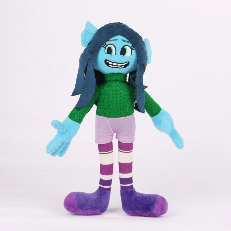 

New Ruby Gillman Teenage Kraken Plush Toy Transforming Giant Kraken Doll Stuffed Sea Monster Collectible Gift for Movie Fans