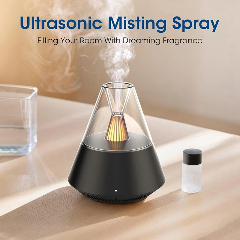 Essential Oil Diffuser,Modern Design Fragrance Aroma Diffuser For Living Room,Bedroom,USB Powered 150Ml Capacity