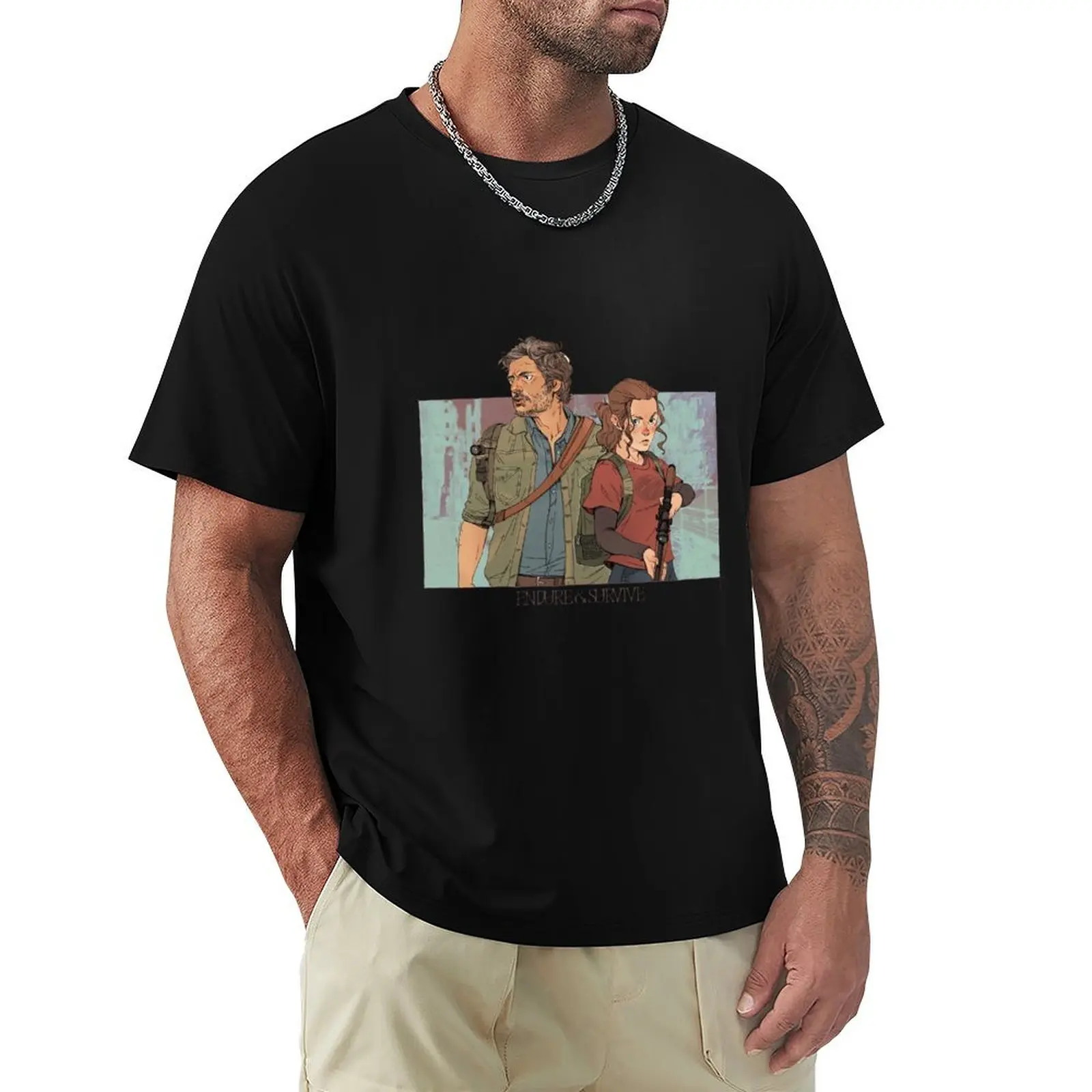 Endure & Survive T-Shirt Big and Tall Loose Fit T-Shirt