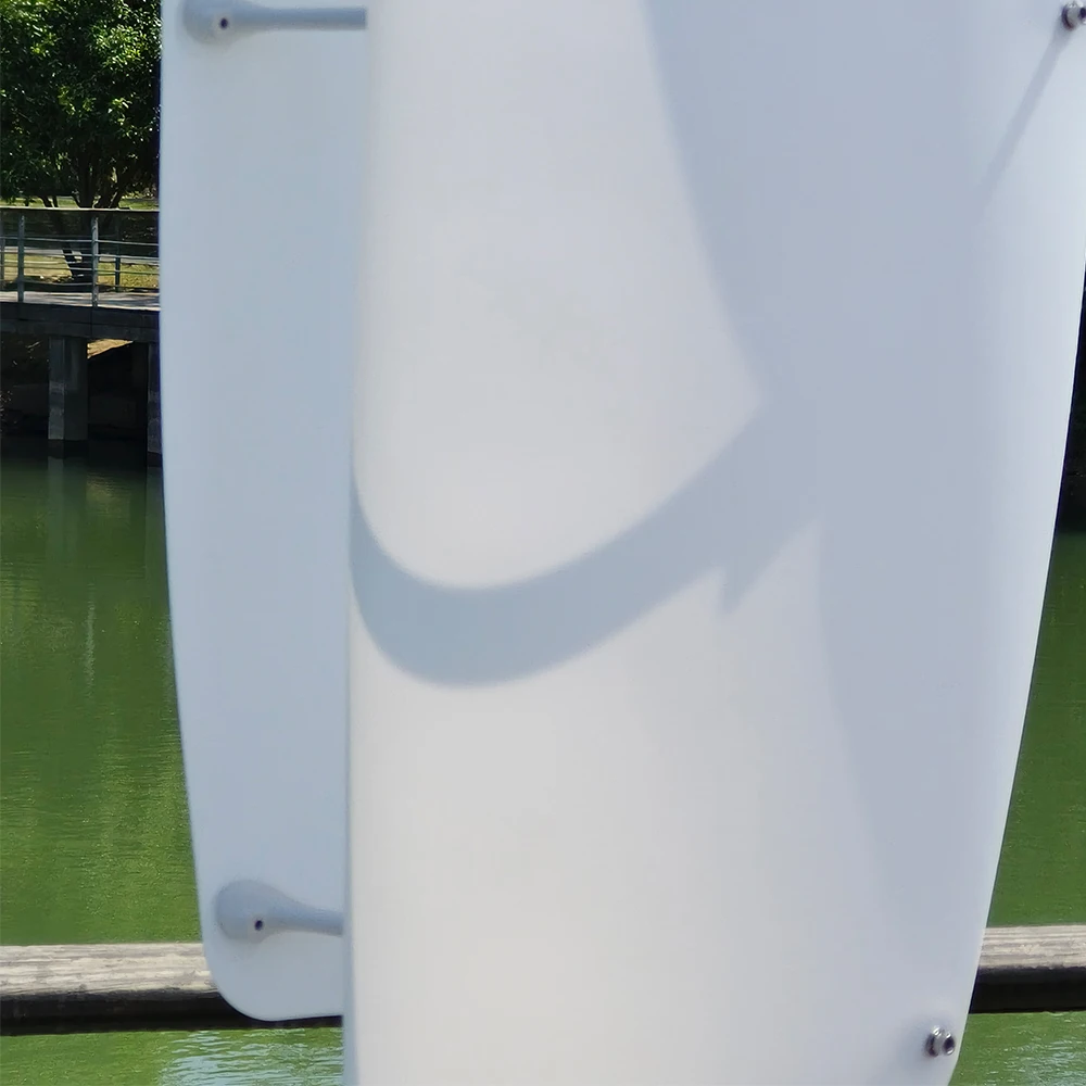 6KW Vertical Axis Windmill 12V 24V 48V Low Cut-In Speed 3-Phase Turbine