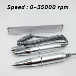 3-Pin STRONG 210 Micromotor Polishing Micro Motor Handpiece 35000 RPM Electric Manicure machine Handle For Marathon STRONG 207b