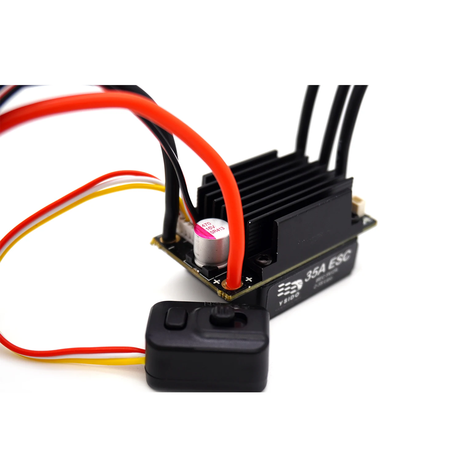 

RC ESC 35A 45A Водонепроницаемый бесщеточный электронный регулятор скорости 2-3S 5V/2A для 1/10 1/12 1/14 1/16 RC Car On-road Buggy Monster