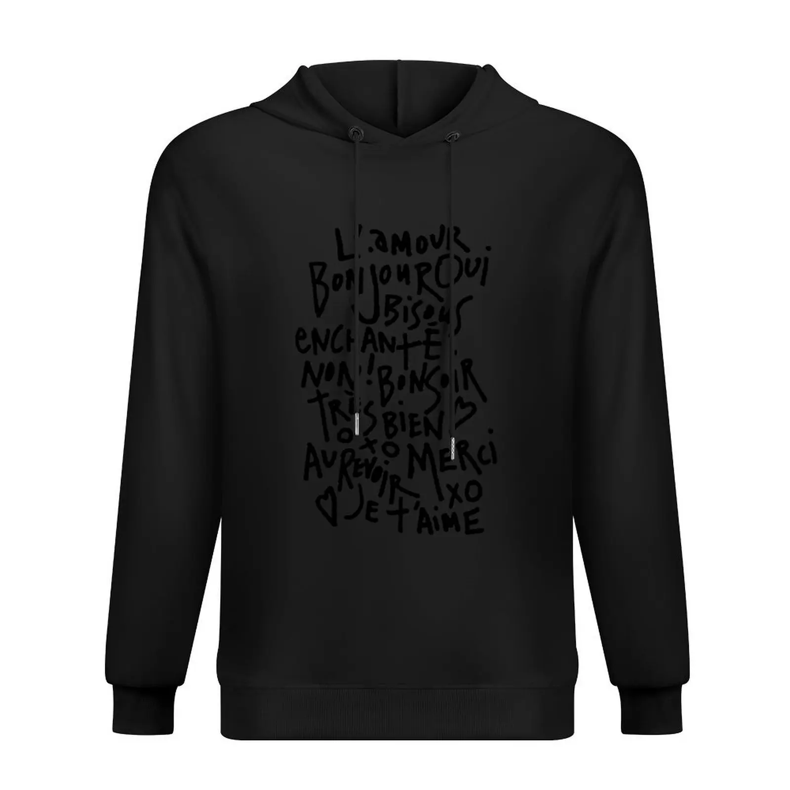 

I HEART FRENCH Hoodie autumn new products men clothes autumn clothes aesthetic clothing designer hoodies