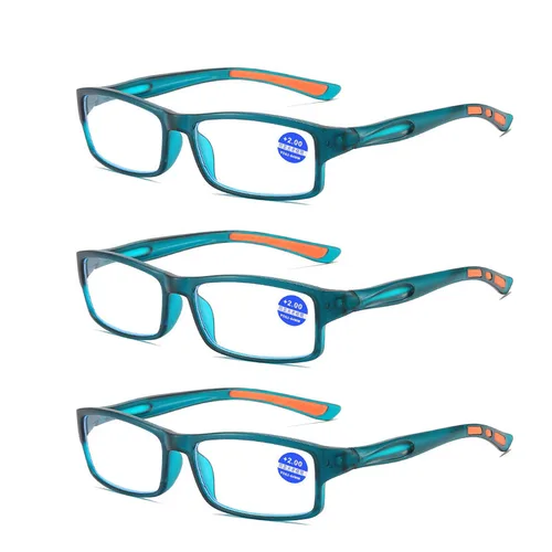 Gafas de lectura con montura cuadrada Vintage para hombre y mujer, lentes de ordenador con bloqueo de luz azul, Retro, HD, presbicia + 1,0 + 4,0