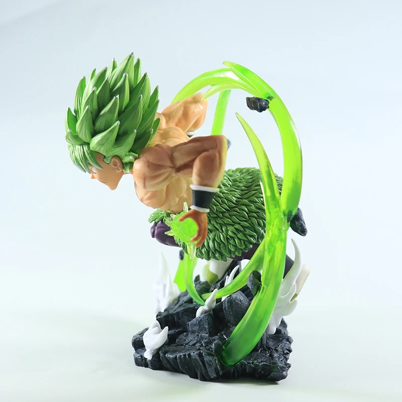 New Anime Dragon Ball Figure Broly Figurine 17CM PVC Action Figures GK Statue Collection Model Toys for Children Gifts