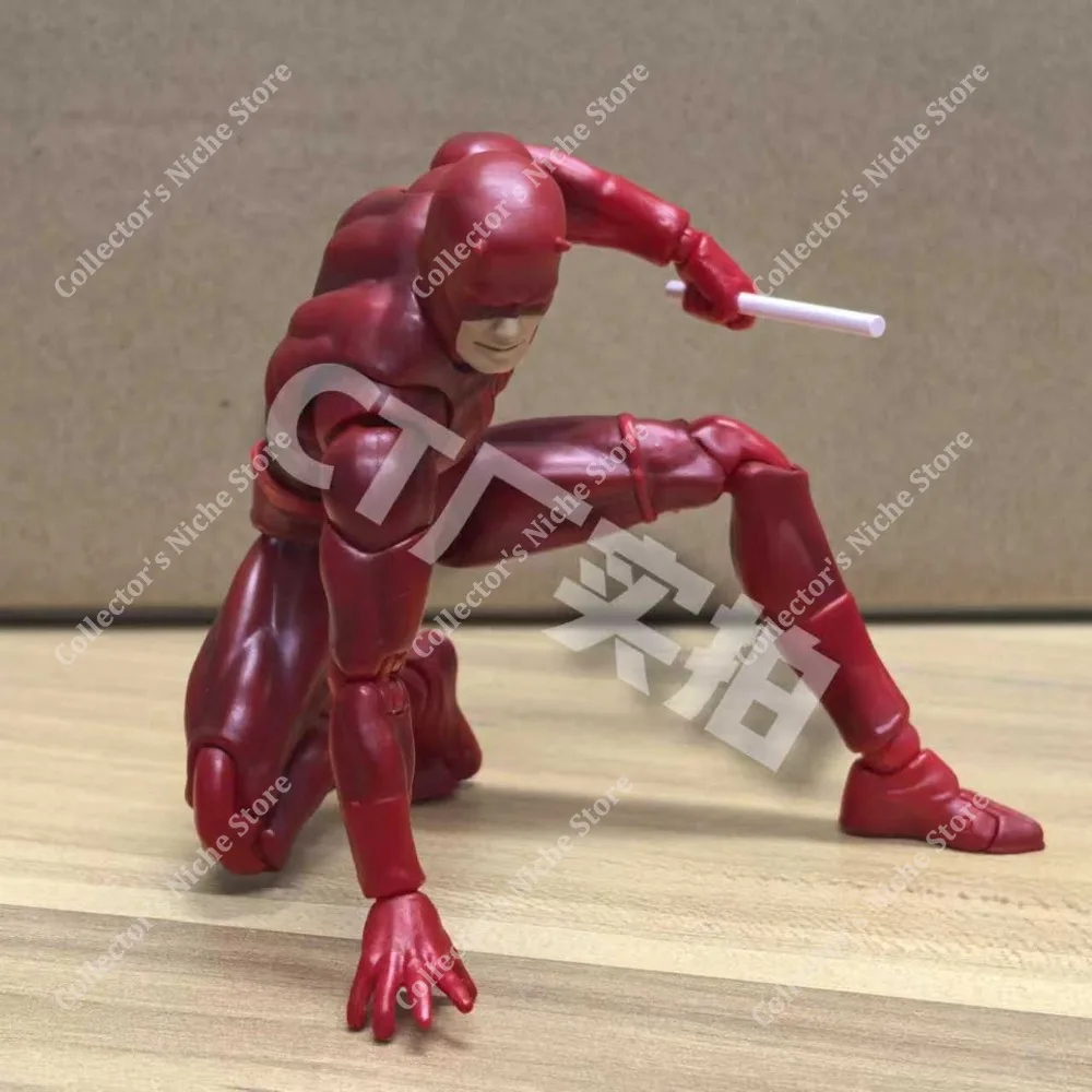 Hot-New Ct Toys Daredevil Figure Mafex 223 Comic Version SHF Anime Action Figure Figurine Statue Model Custom Gifts Kids Toys